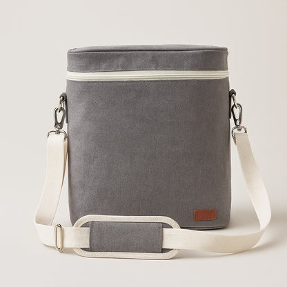 Isolierte Wein-Tasche mit Schultergurt & Korkenzieher