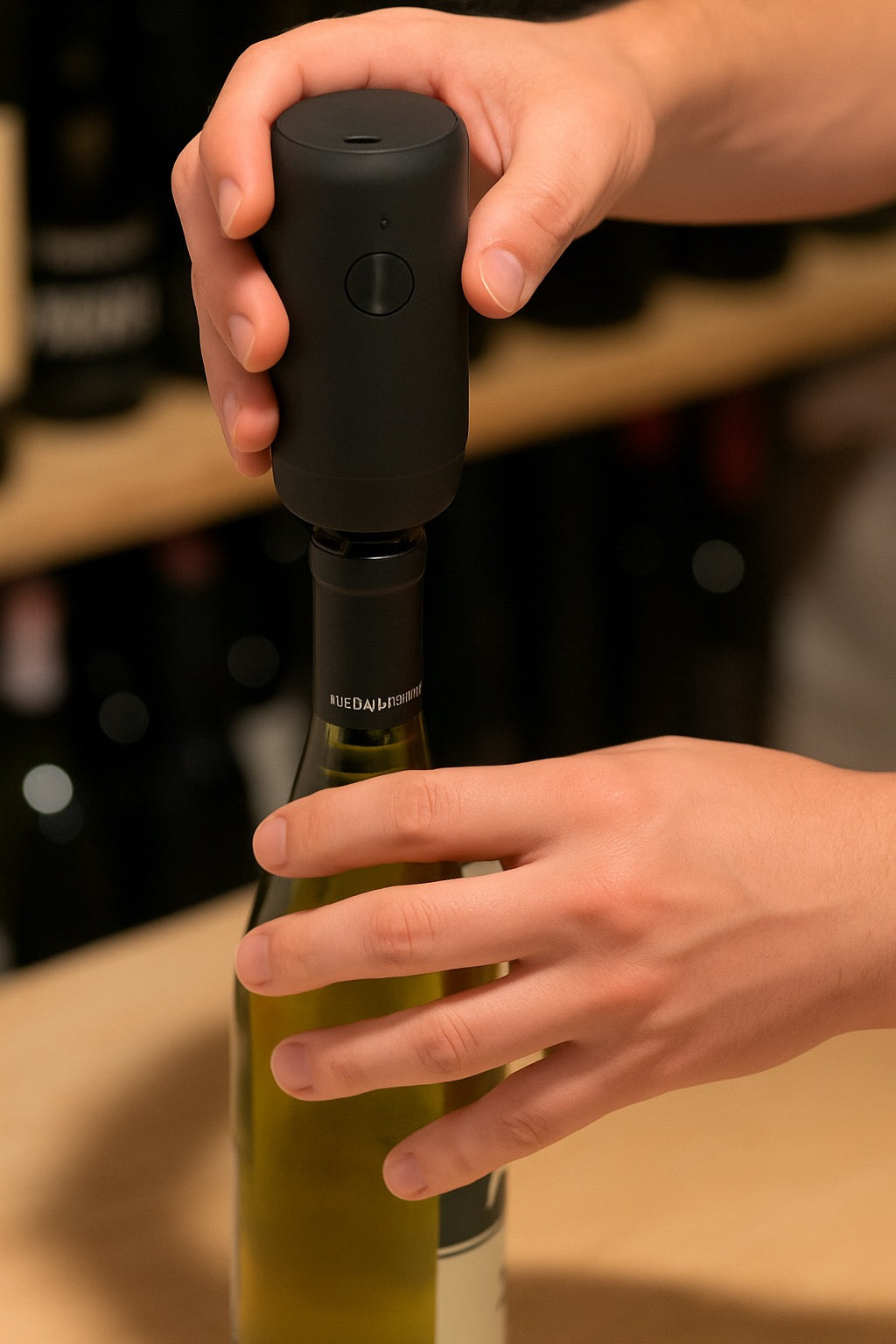 Elektrischer Wein-Wakuumverschließer